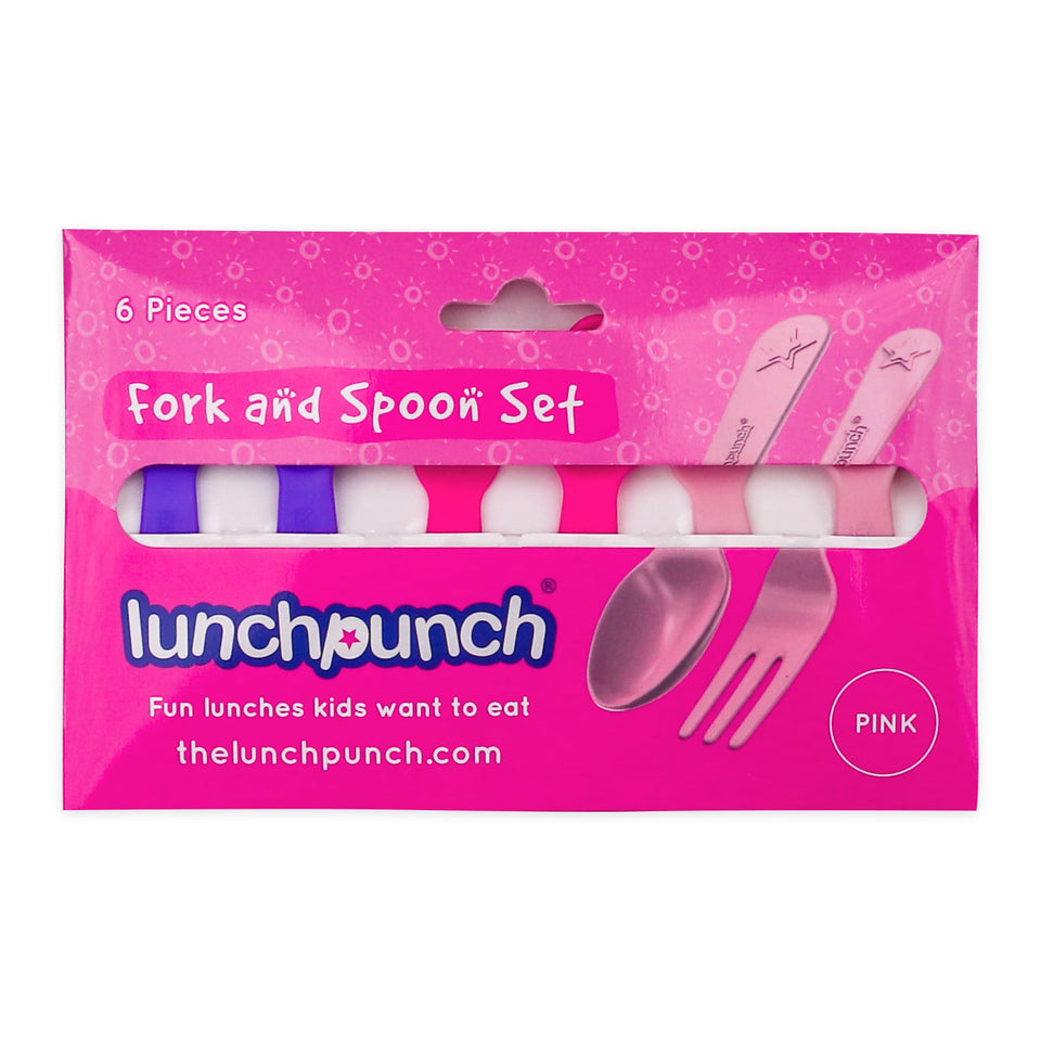 Lunch Punch Fork and Spoon Set