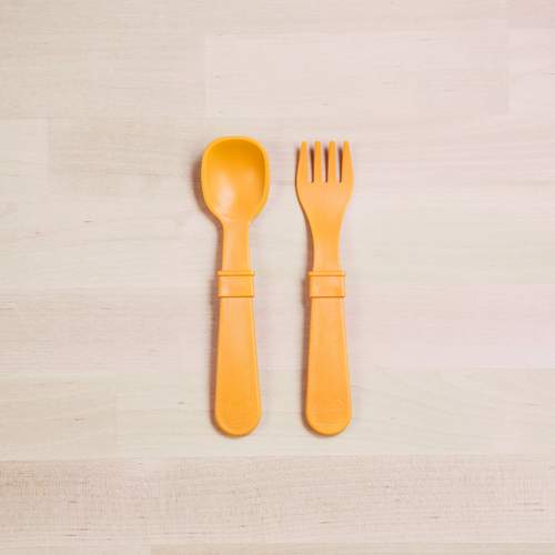 Re-Play Recycled Toddler Utensil Pair