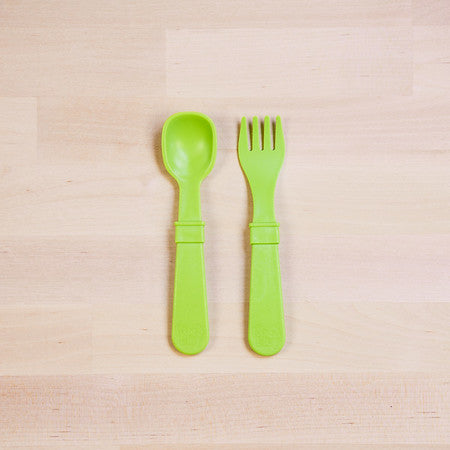 Re-Play Recycled Toddler Utensil Pair