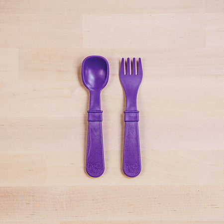 Re-Play Recycled Toddler Utensil Pair