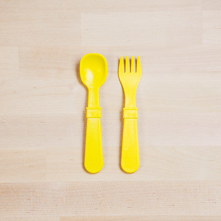 Re-Play Recycled Toddler Utensil Pair