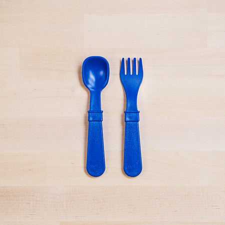 Re-Play Recycled Toddler Utensil Pair