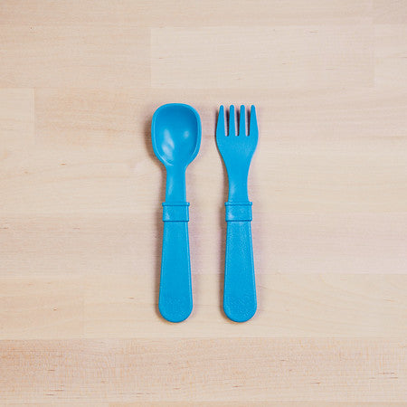 Re-Play Recycled Toddler Utensil Pair