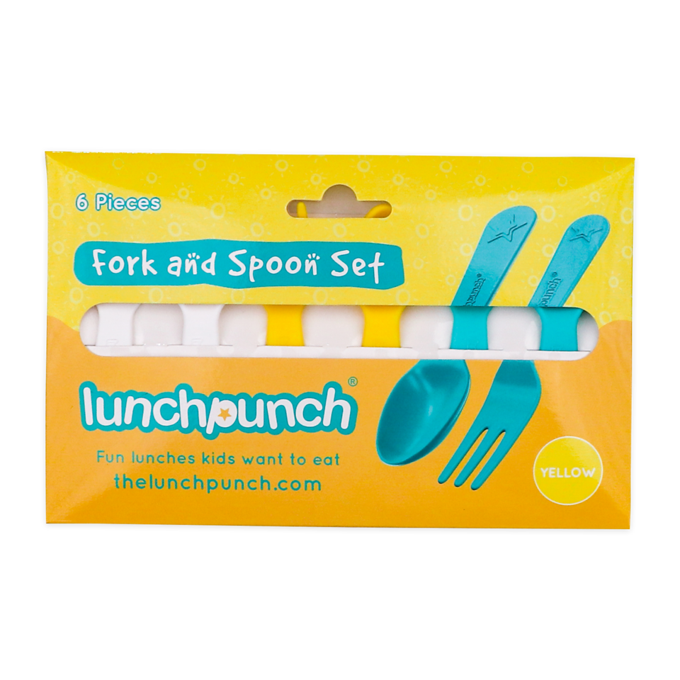 Lunch Punch Fork and Spoon Set