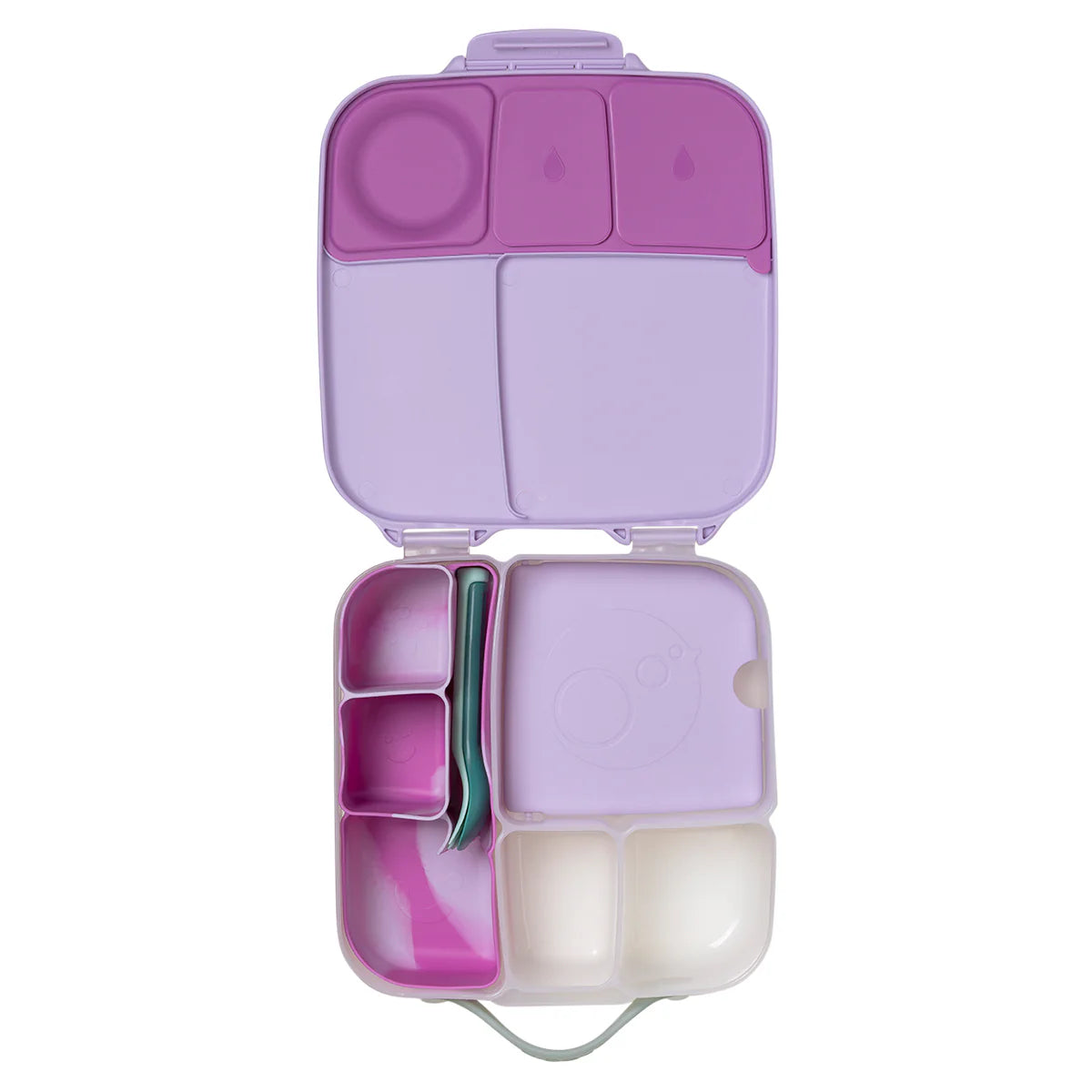 Large Lunchbox silicone bento tray - Cosmic