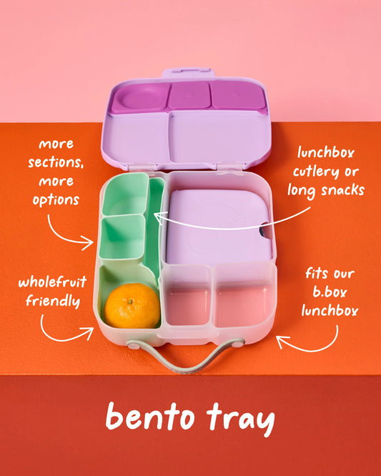 Large Lunchbox silicone bento tray - Forest