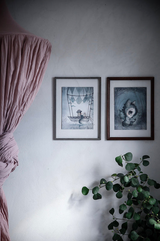 MRS MIGHETTO - 2 Pack 18x24cm Mr Tom/ Flying Boat