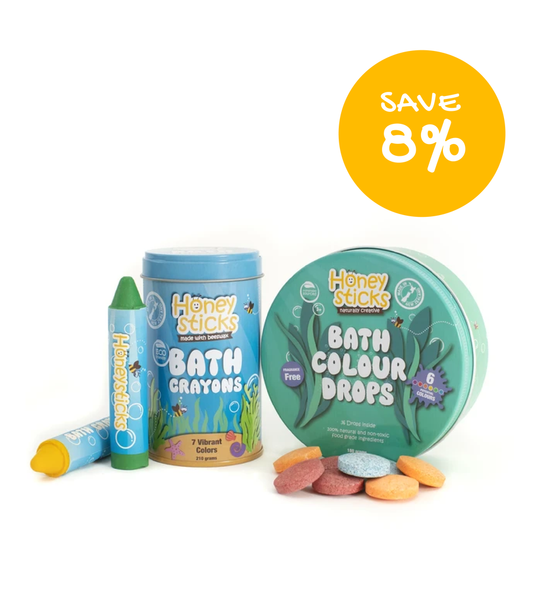 Bath drops and Bath Crayons set