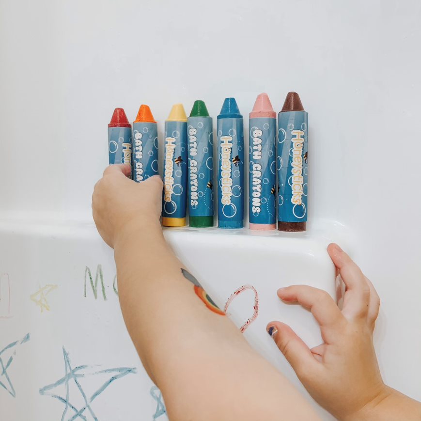Bath drops and Bath Crayons set