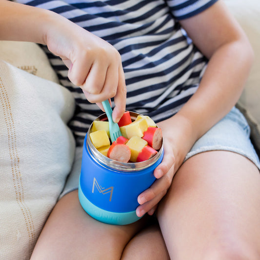 MontiiCo insulated Food Jar - Blueberry