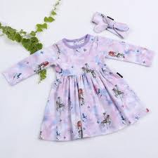 Unicorn Dress - Aster and Oak