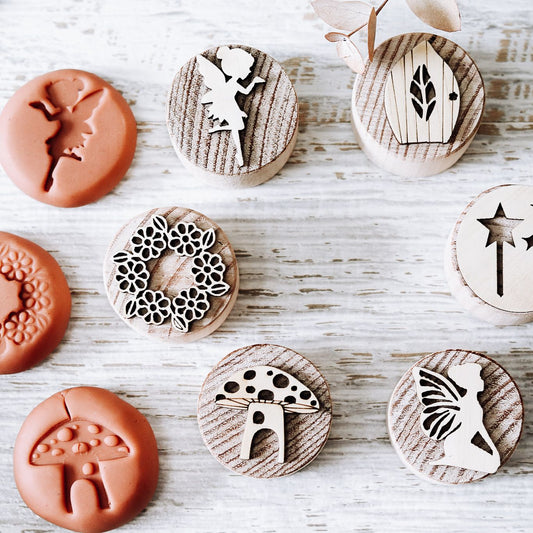 Enchanted Garden Wooden Stampers