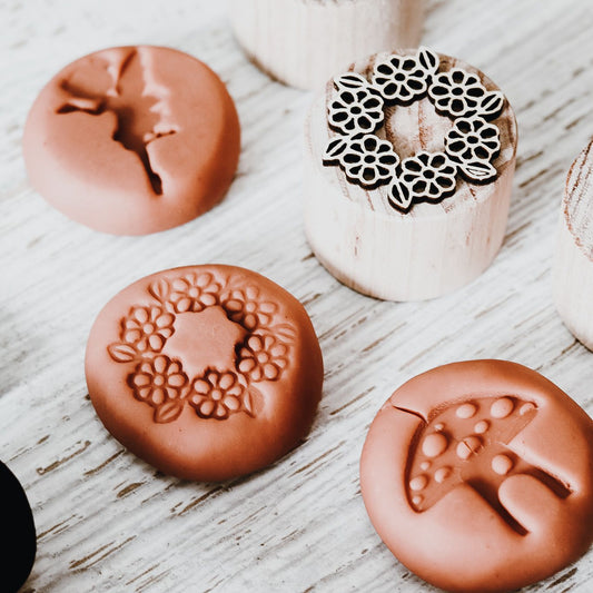 Enchanted Garden Wooden Stampers