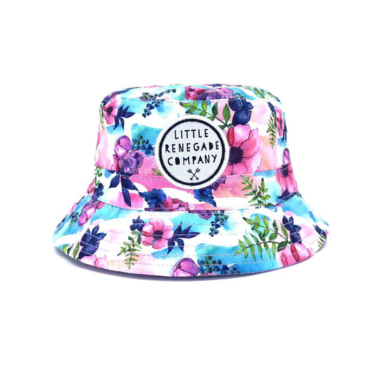 Pastel Posies Reversible Bucket Hat