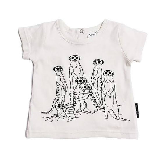 Meerkat Family Tee - Aster and Oak