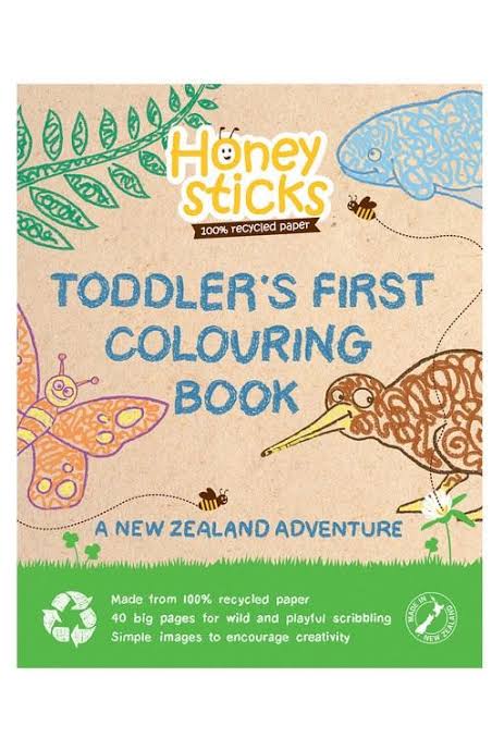 Toddlers First Colouring Book