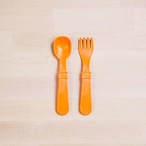 Re-Play Recycled Toddler Utensil Pair